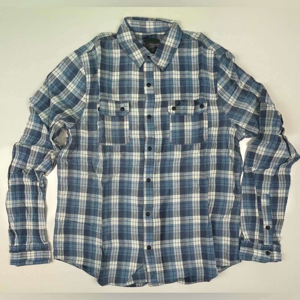 Joe’s Jeans “The Shirt” Plaid Long Sleeve Button Down Shirt Size Large L